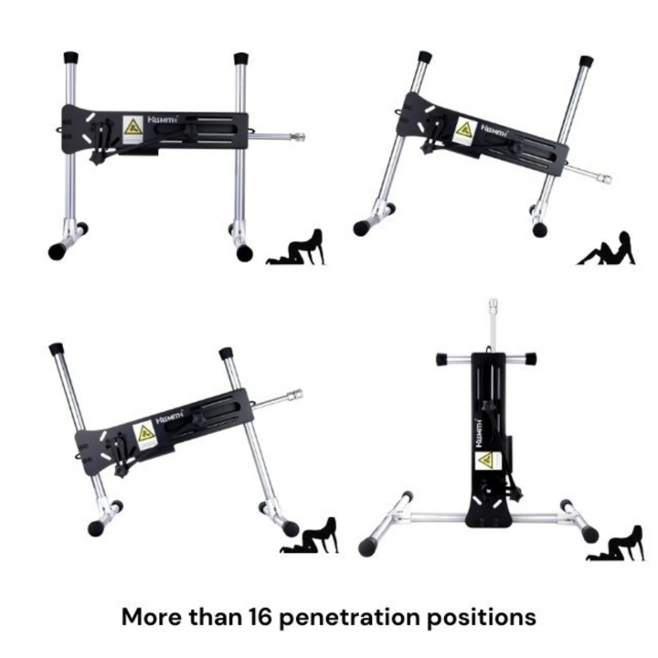 Pro 1 Premium Seksmachine 2.0 Smart App met dildo en afstandsbediening