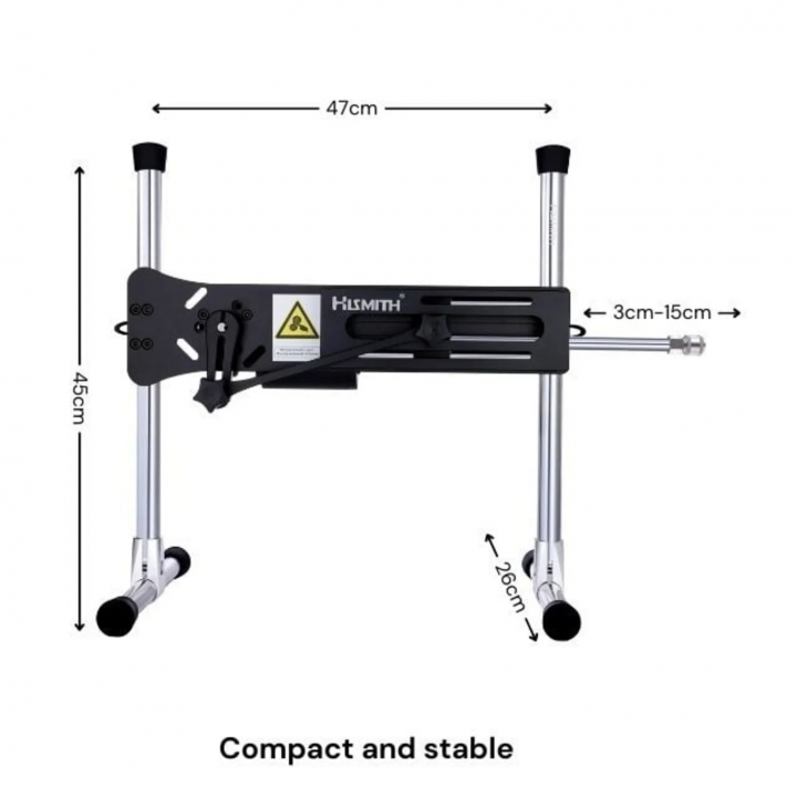 Pro 1 Premium Seksmachine 2.0 Smart App met dildo en afstandsbediening