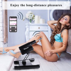 Pro 3 Premium® Seksmachine 2.0 Smart APP met dildo en remote Compact en krachtig!