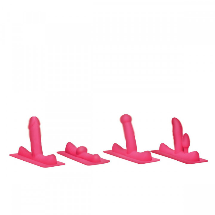 LOVE BOTZ - 50X Saddle Pro Sex Machine met 4 Opzetstukken - Zwart