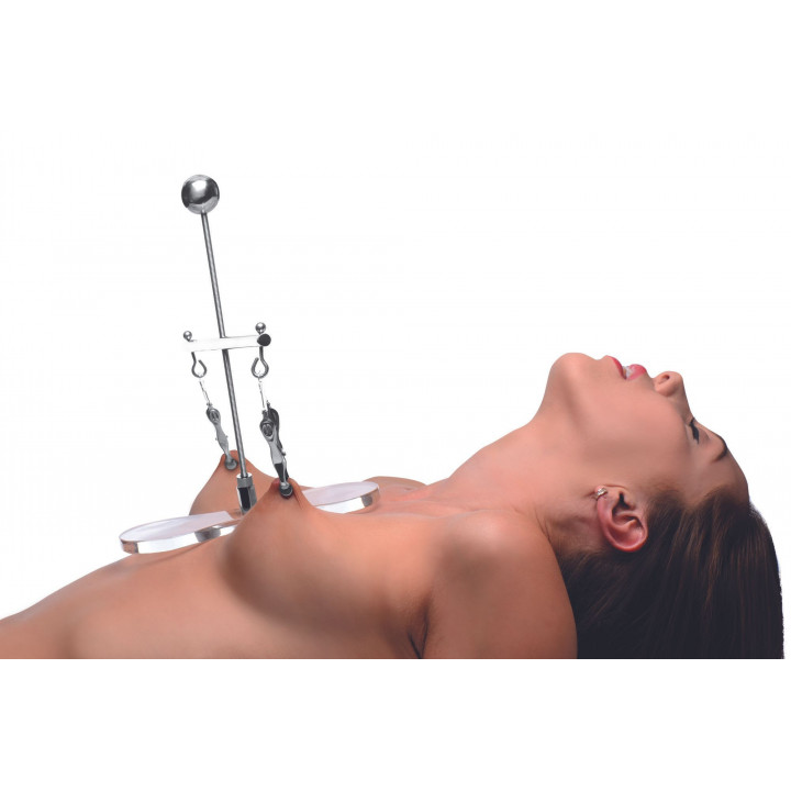 Tower of Pain Tepelklemmen - Zilver